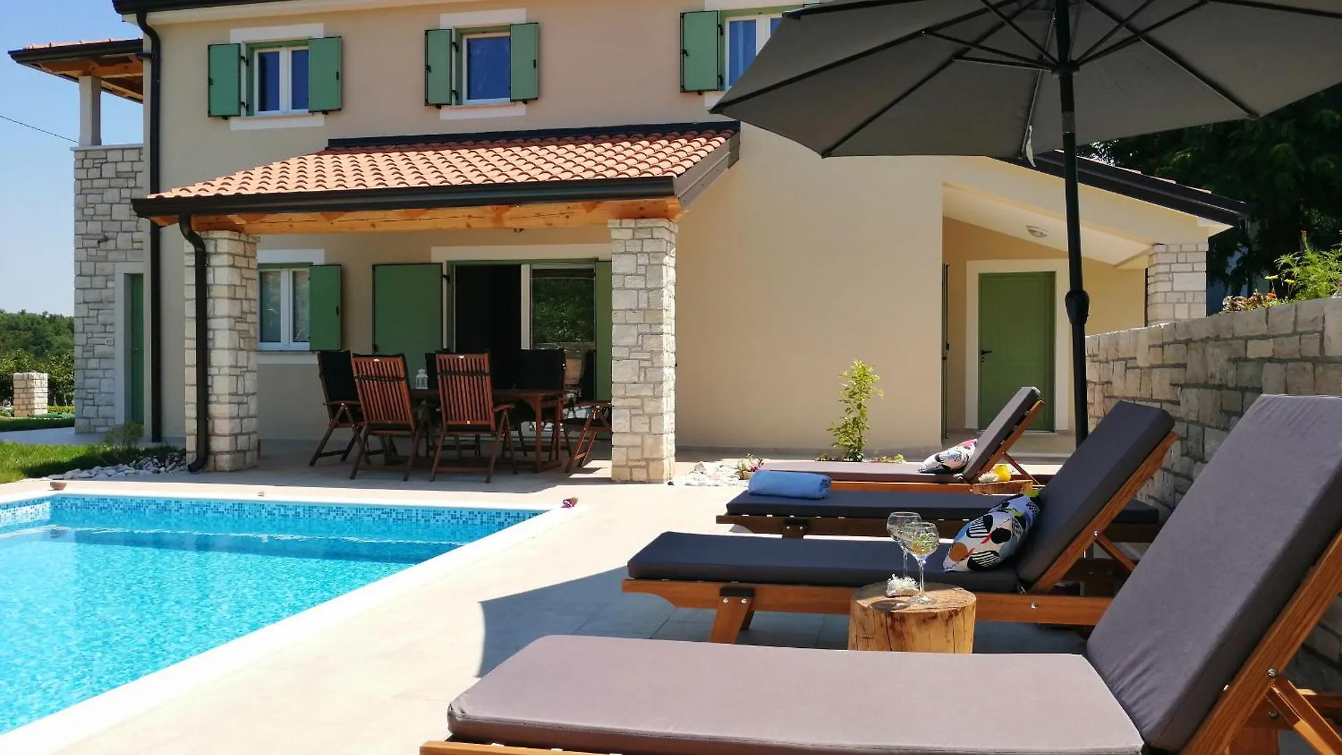 Villa Stella Juricani For 6 People Near Umag With Private Pool Only 4 Km From The Beach Chorvatsko